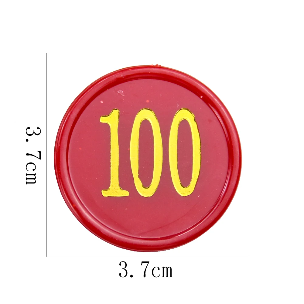 160PCS Plastic Texas Poker Chip Bingo Chips Kit Casino Coins Card Baccarat Family Club Carnival Board Game Counting Accessories