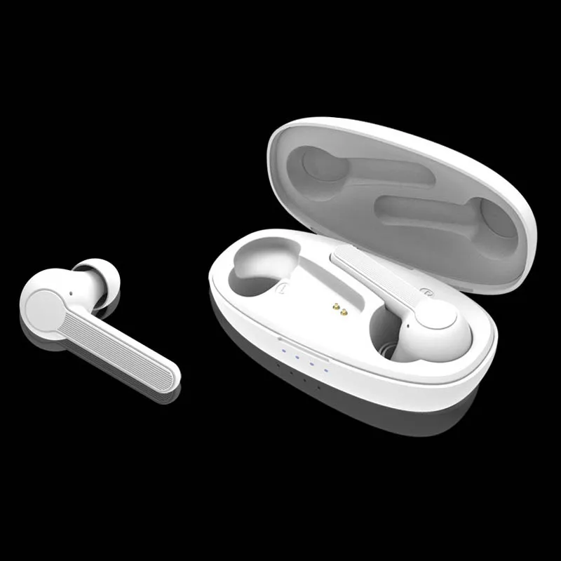 Беспроводные наушники Bluetooth 5 0 TWS с зарядным устройством встроенным микрофоном