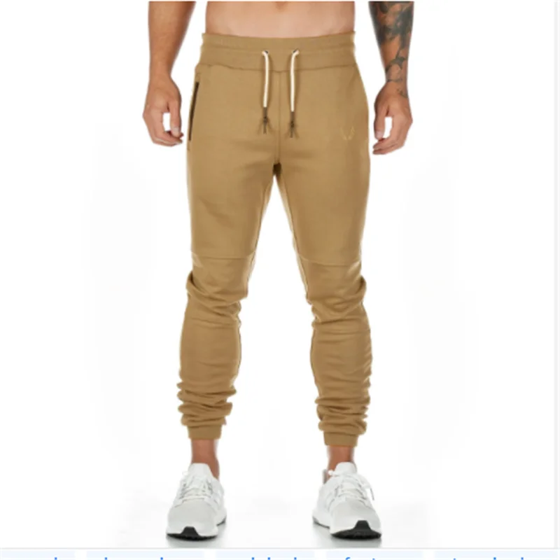 Г.; nuevos pantalones de algodón para correr mallas para hombres calzas deportivas entrenamiento pantalones de Chantal para hom
