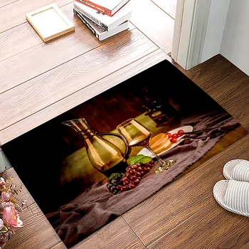 

Red Wine Doormats For Entrance Way Dirt Debris Mud Trapper Boot Shoes Scraper Accessory Sets Accent Rugs Door Mats Interior Door