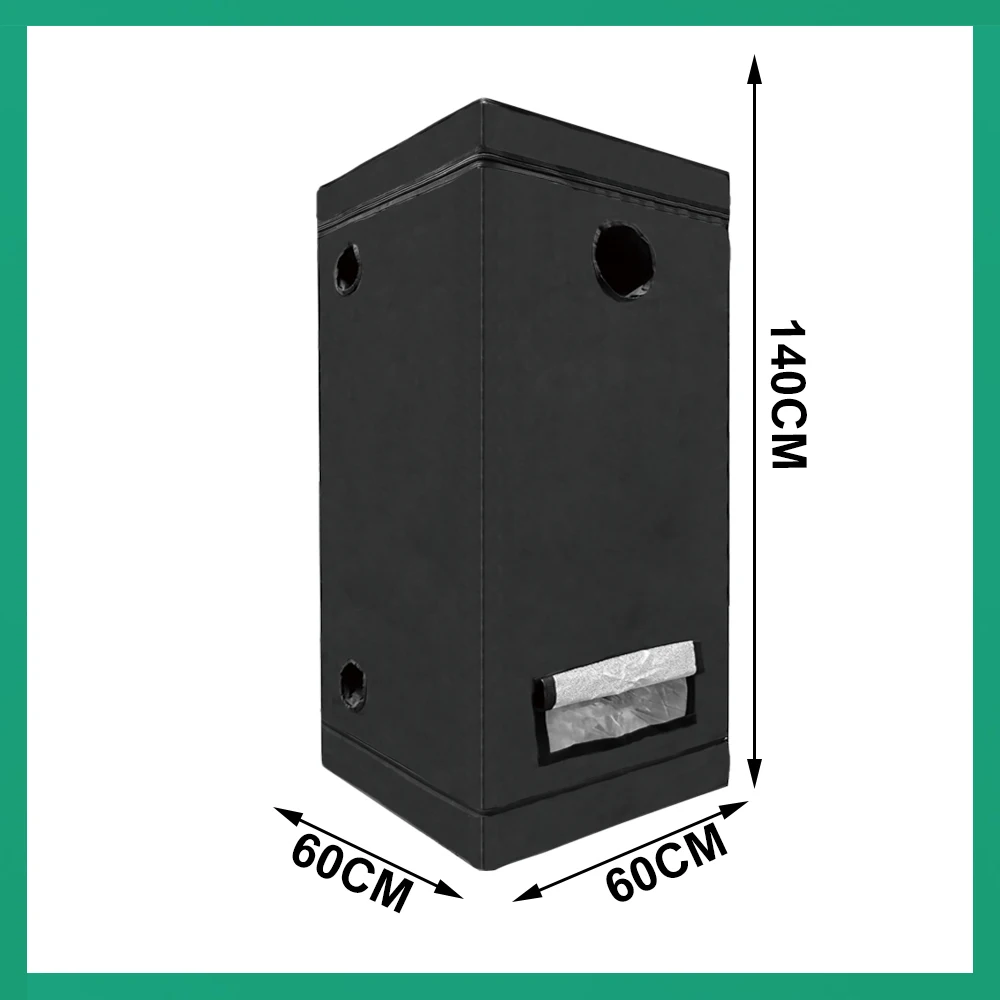 BEYLSION Grow Tent Grow Box Grow Light Parts Growing Tent For Plants Plant Growing Tents For Garden Greenhouses 6060140cm (15)