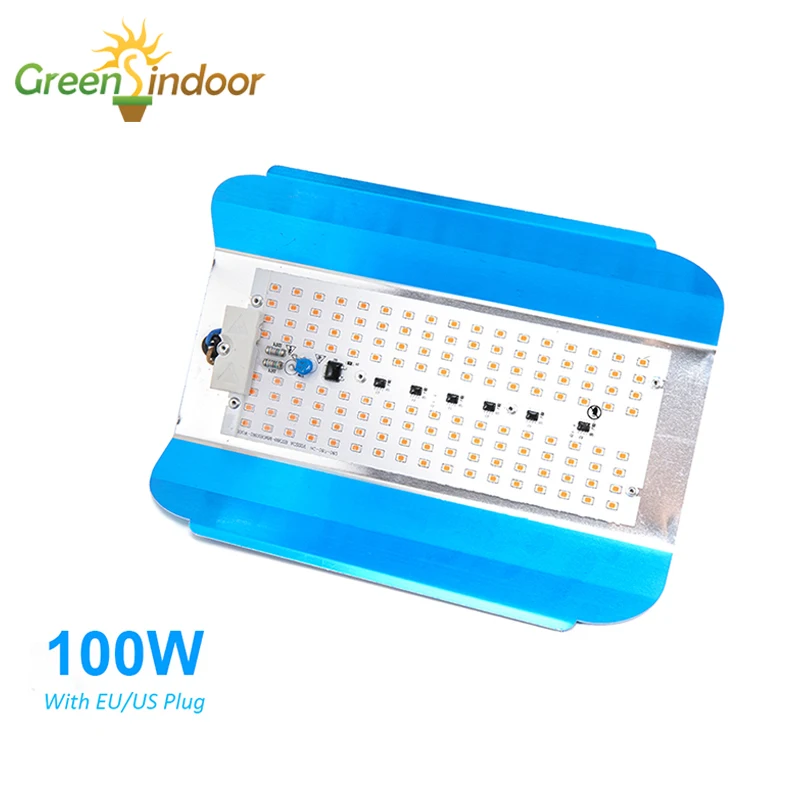 

100W LED Full Spectrum Spotlight Indoor LED Grow Light Greenhouse Phyto Lamp For Vegetables Flower Phytolamp For Plants Grow Box
