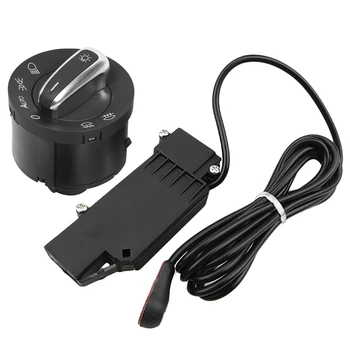 

Car Headling Fog Lamp Control Switch +Headlight Sensor for Jetta Golf V Vi 5 6 Jetta Passat B6 Touran