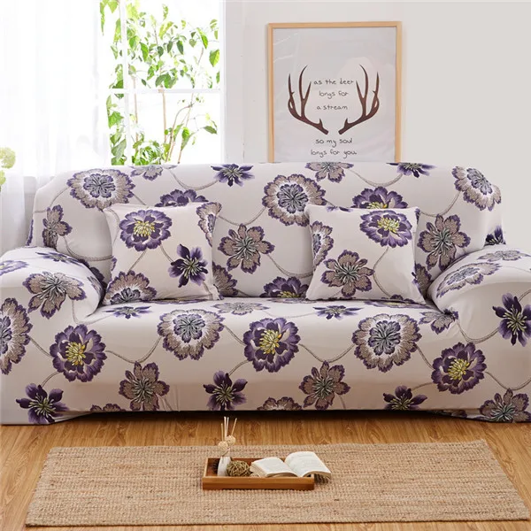 Универсальный чехол для дивана, плотно обертывающийся, все включено, противоскользящий секционный диван, чехол для дивана, один/два/три/четыре места - Цвет: Color 12