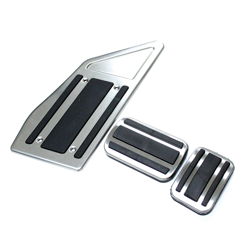 Car pedals pedal cover stainless steel pedal cover racing pedals for Peugeot 3008 5008 LHD