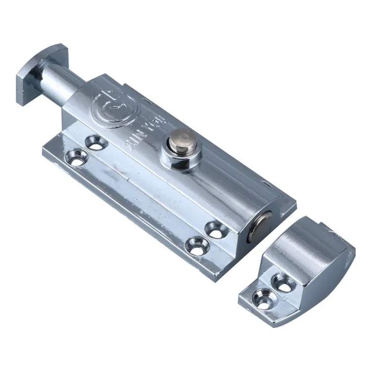 Mayitr 4 Inch Door Window Security Bolt Button Open Spring Lock Latch