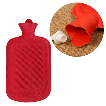 

Size S / M / L / XL Manual Water Injection Rubber Hot Water Bottle Screw Pattern Portable Winter Injection Warm Hand Bag