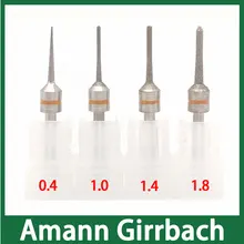 Amann Girrbach алмазная шлифовальная машина для стекла Cermics доступна в 0,4 мм, 1,0 мм, 1,4 мм. 1,8 мм