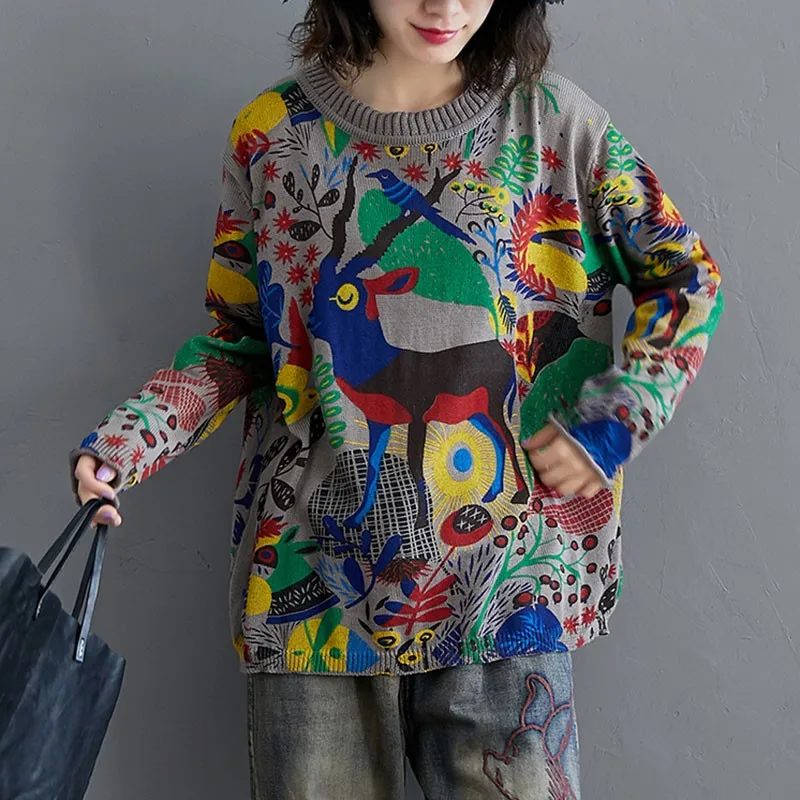 Oversized Women Autumn Casual Sweaters New Arrival