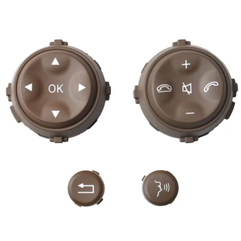 

Car Multifunction Steering Wheel Button For Mercedes-Benz W221 S-Class S280 S300 S350 S400 Deep Yellow