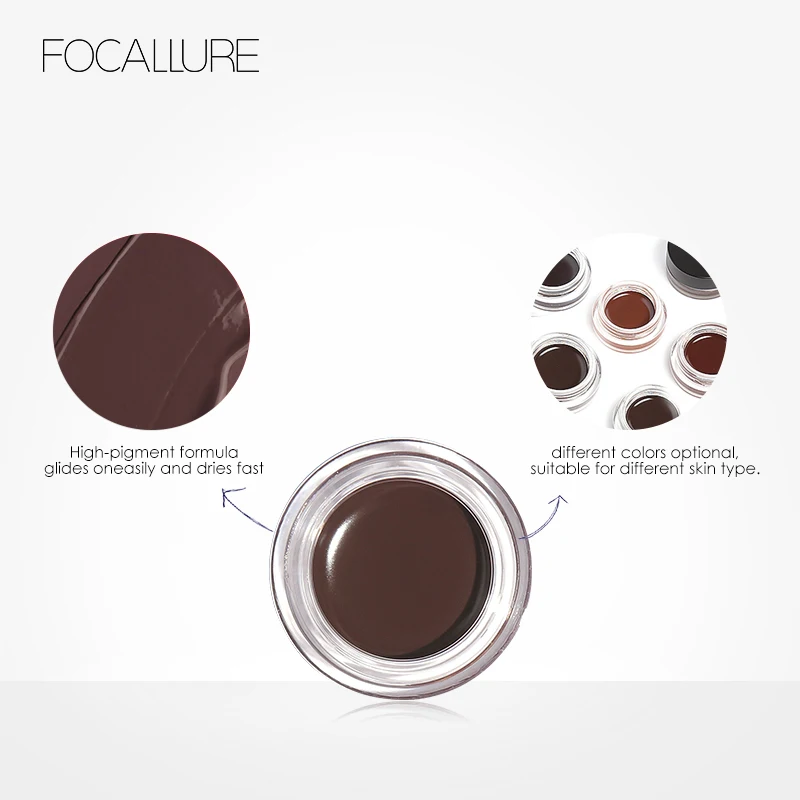 FOCALLURE Eyes Comestic водонепроницаемый гель для бровей Макияж Длительное Действие