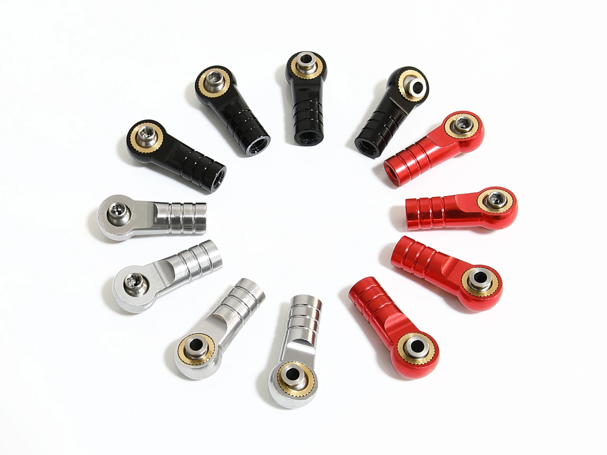 Kit Testa A Sfera Asta Sterzo Attacco Anteriore/Posteriore In Alluminio Gtb Per 1/8 Rc Car Tlr Losi 8Ight X-E 4Wd Parts