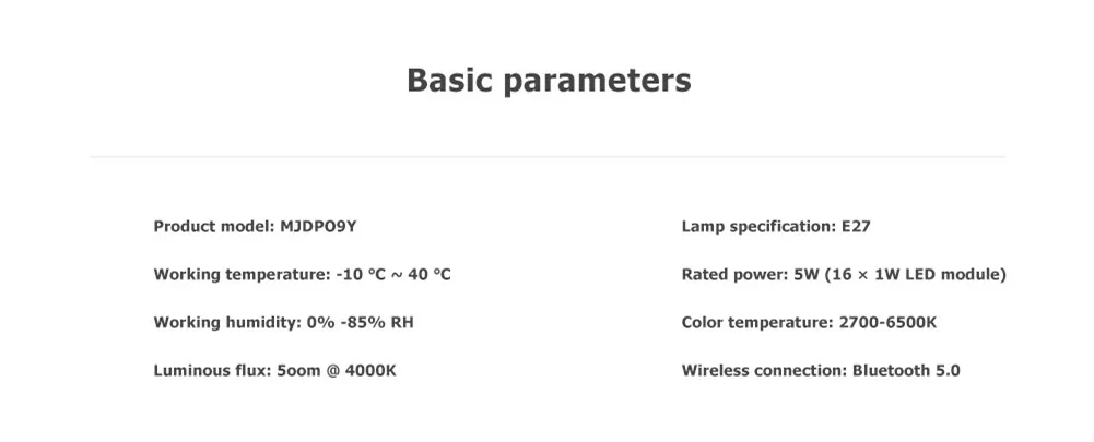 Xiaomi Mijia LED Bulb BT MESH Version Light Blub 5W 2700 6500K Adjustable 8 Xiaomi Mijia LED Bulb BT MESH Version Light Blub 5W 2700 6500K Adjustable 8