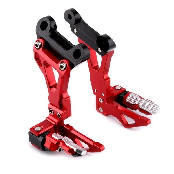 Мотоцикл с ЧПУ Алюминиевый сплав задние комплекты Rearset подставка для ног колышки