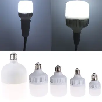 

E27 Energy Saving LED Bulb Light Lamp 5/15/20/28/30W Cool White Top Quality Q0KF
