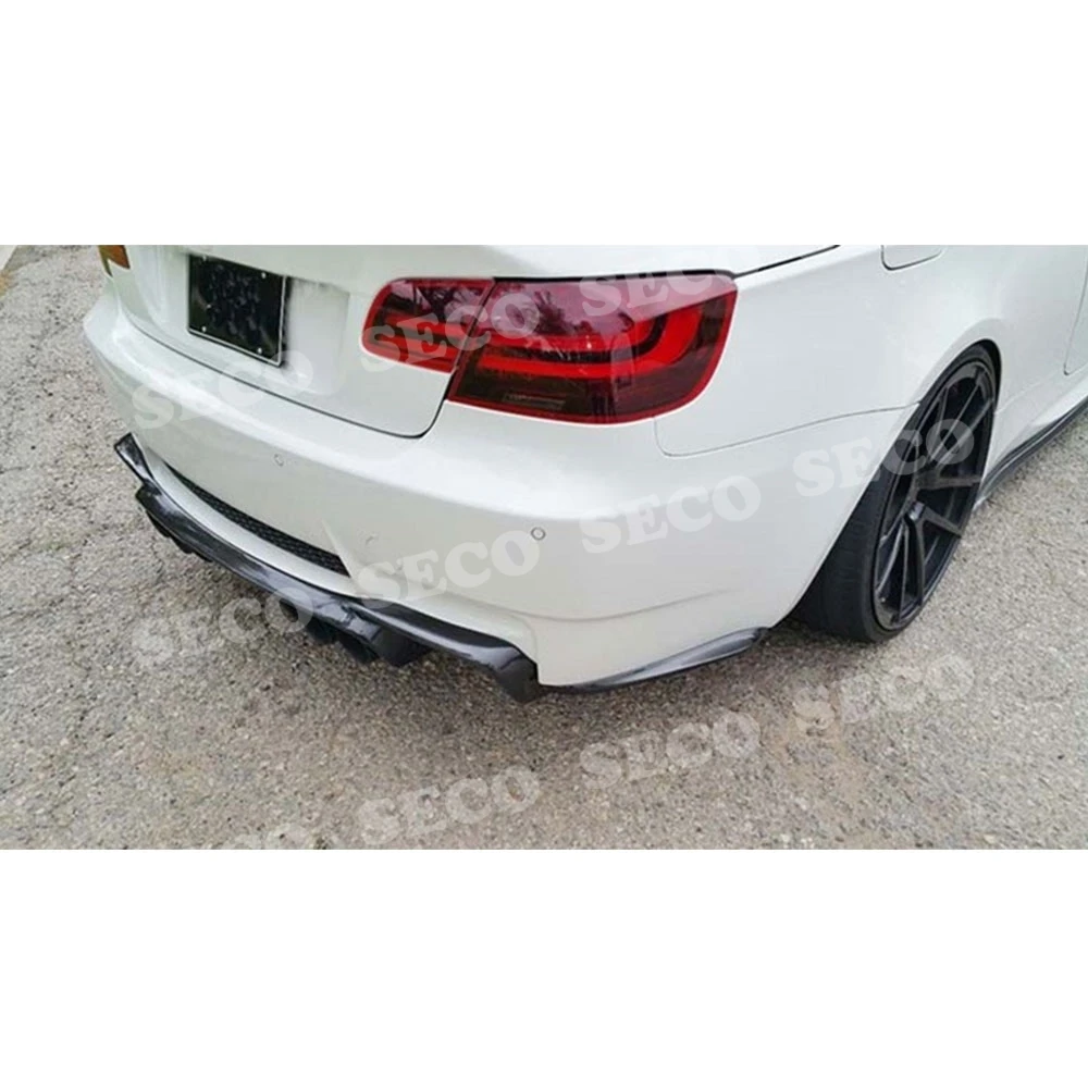 Для BMW E92 E93 M3 2009 2012 K стильные задние разветвители боковые ласты откидной спойлер