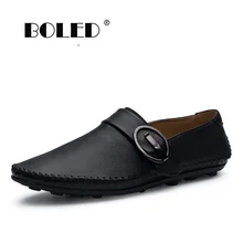 Новое поступление; мужская повседневная обувь; обувь из натуральной кожи; мужские слипоны на плоской подошве; Высококачественная Уличная обувь; zapatos hombre; Прямая поставка