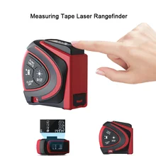 2 в 1 30 м дальномер лазерный дальномер ЖК-цифровой измеритель расстояния Измеритель расстояния дальномер инфракрасный строительный измерительный прибор USB лазерная рулетка