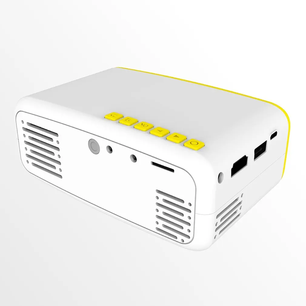 CS03 Мини светодиодный Умный домашний проектор 320x240/400-600 люмен/HDMI/TF/USB