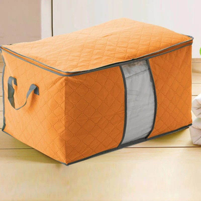 Складной, стеганый мешок для хранения одежды Антибактериальный Стёганое Одеяло Шкаф для одежды гардероб коробки для носков декоративное полотенце сумка органайзер
