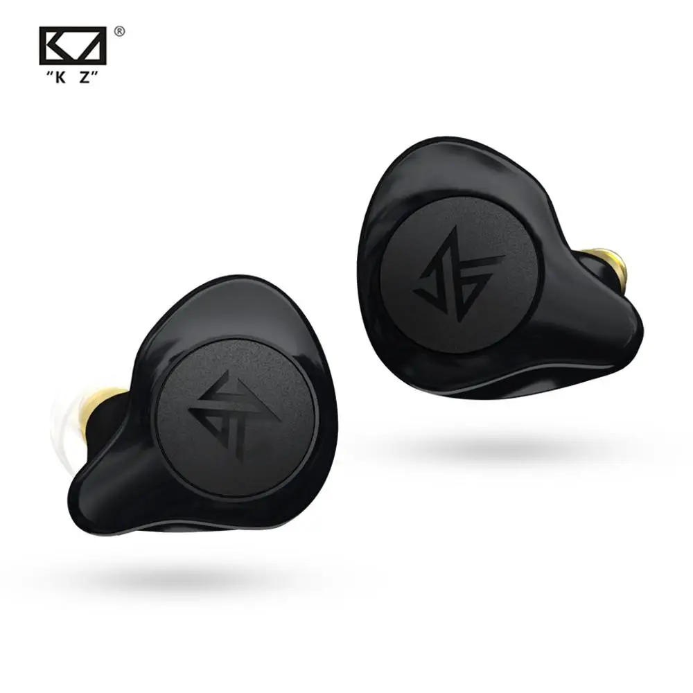 KZ S2 True Wireless TWS Earphones Bluetooth v5.0 Hybrid 1DD 1BA Game Earbuds Touch Control Noise Cancelling Sport Headset
