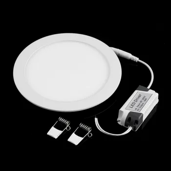 

18W LED Recessed Ceiling Panel Down Light Bulb Lamp Round Pure/Warm White