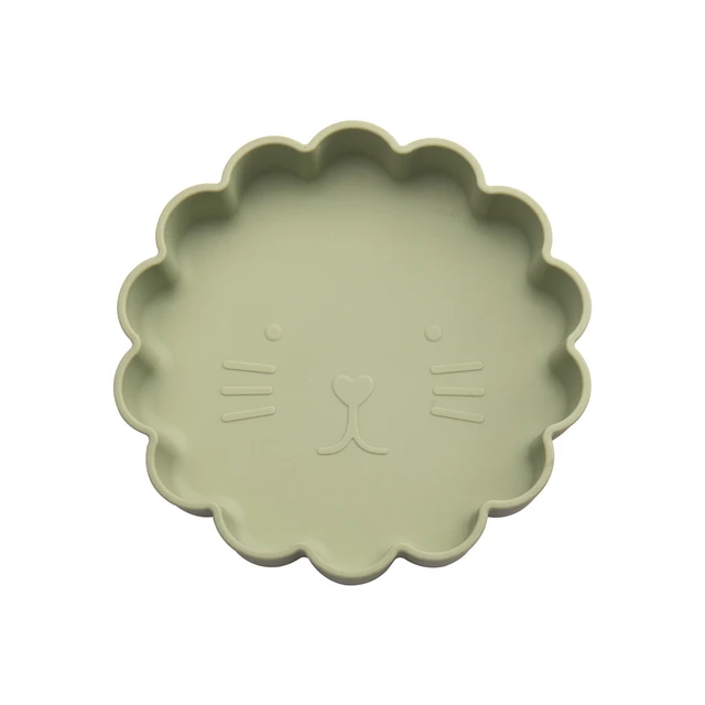 Let's Make 7pcs/set Silicone Baby Feeding Tableware Set Silicone Toddler Cup Bowl Food Plate Feeding Training Children Dishes 3