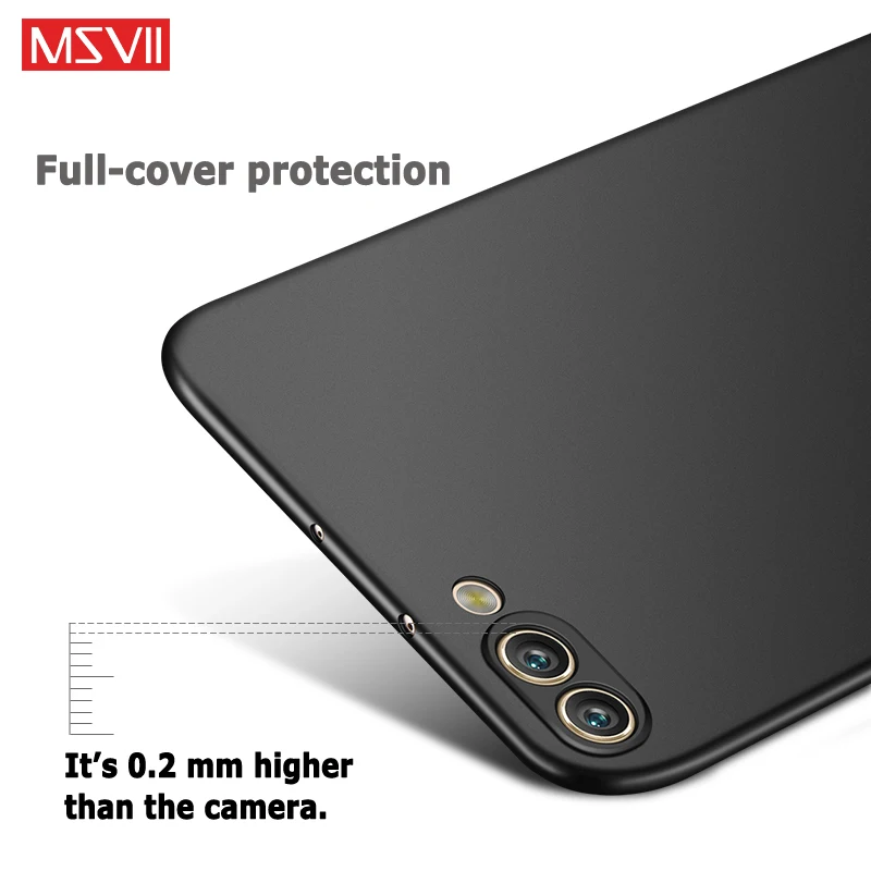 Чехол для Honor v10, Msvii, тонкий матовый чехол для huawei Honor View 10 Lite, чехол из жесткого поликарбоната, чехол для huawei V10 View 10, чехол для телефона s