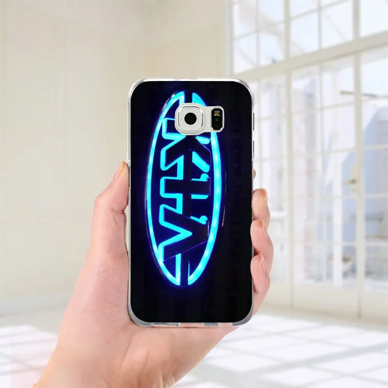 Мягкие чехлы для телефонов samsung Galaxy S2 S3 S4 S5 Mini S6 S7 S8 S9 S10 Edge Plus Lite Note 8 9 Coque Shell Love логотип Kia корейский