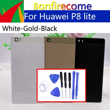 

For Huawei P8 lite ALE-L21 Back Battery Cover Rear Door Housing Cover Case Chassis Shell replacement