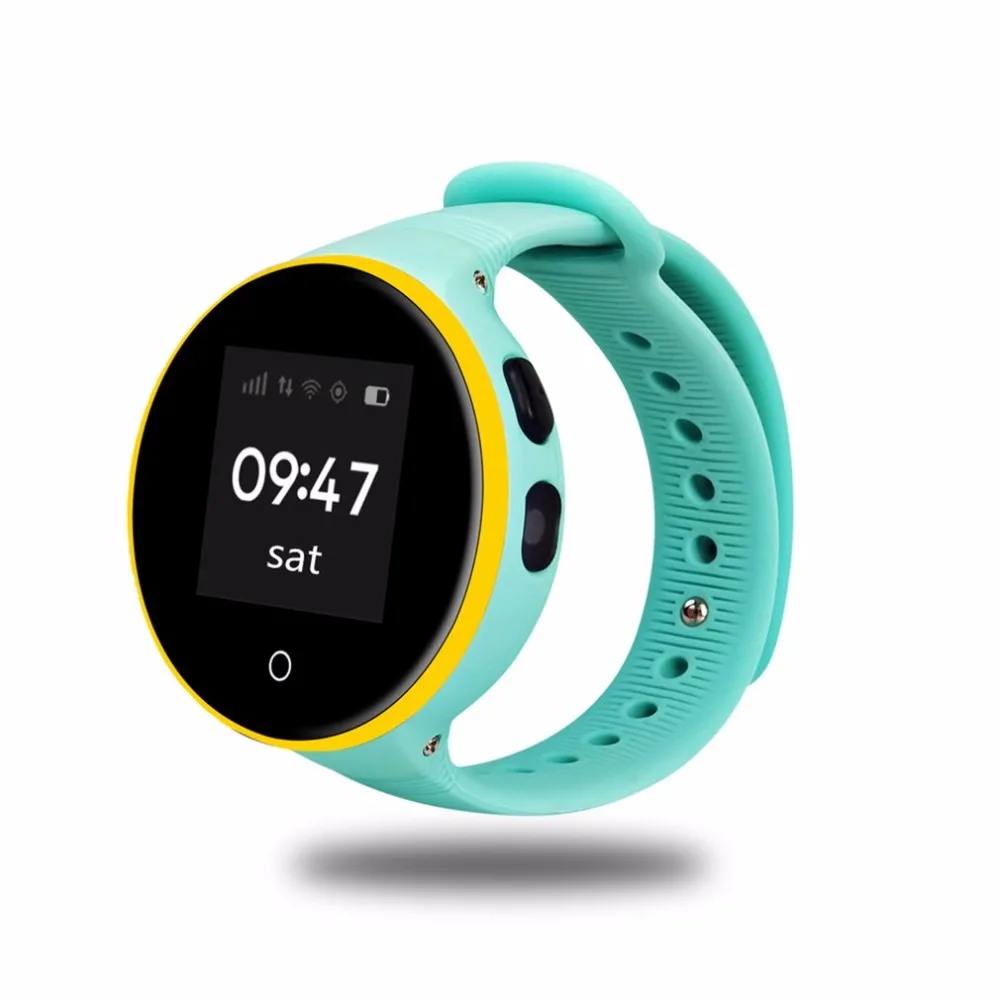 

Children Smart Watch 1.22" IPS Round Screen Android Wristwatch Zero-distance Positioning Kids Watch IP54 Waterproof S669