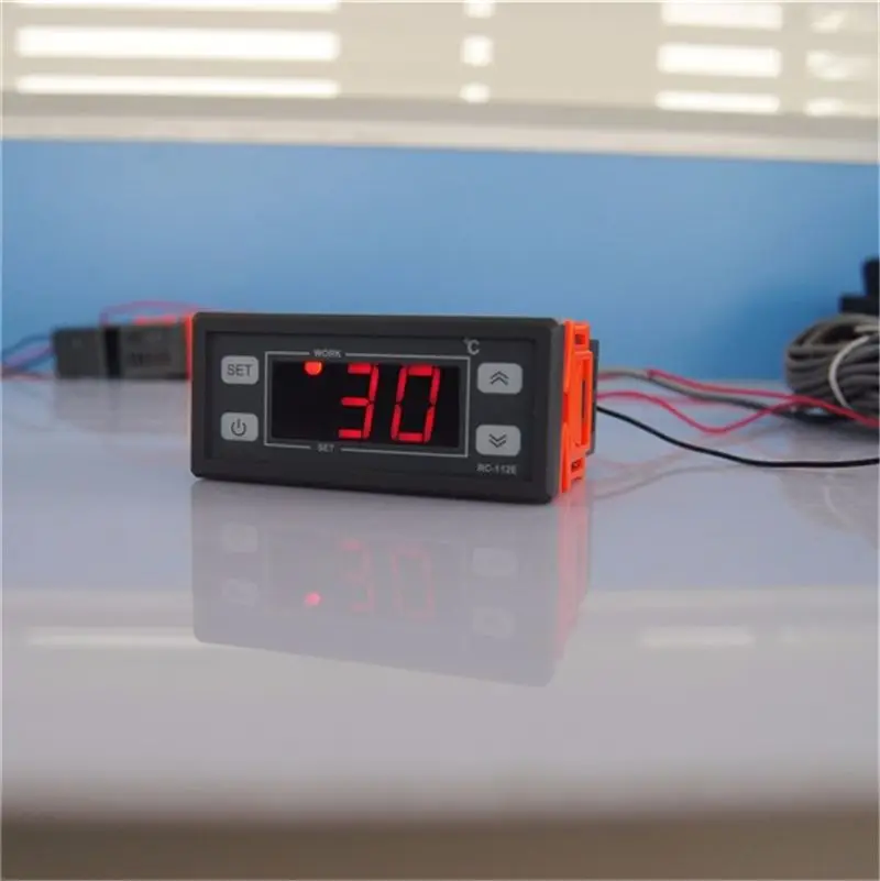 RC-112 220 V/110 V 10A цифровой ЖК-дисплей Термостат Регулятор Температура контроллер