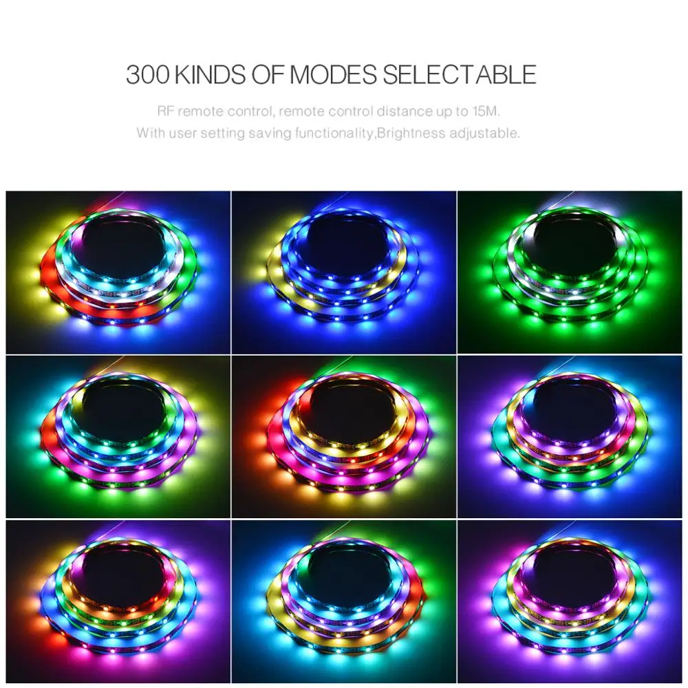 Светодиодная RGB лента для шкафа кухни гардероба мебели спальни