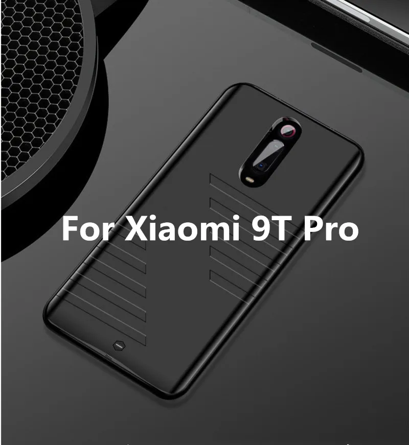 Black For 9T Pro Чехол для питания 6800 мАч чехол-аккумулятор для Xiaomi Mi 9T Pro быстрое зарядное устройство для телефона чехол для аккумулятора для Xiaomi Mi 9T Чехлы для аккумуляторов - Цвет: Black For 9T Pro