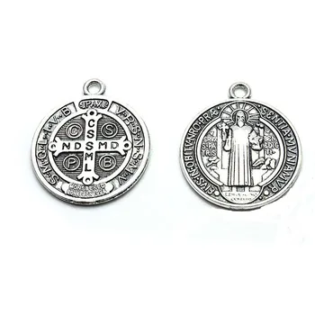 

Saint Benedict's Exorcism Catholic Italian relic pendant can be given as a gifts by both men and women and used in prayer