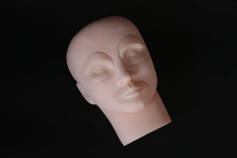Munsu практика волос головы режим Munsu 3D пресс-форм Munsu бровей губ голова-манекен для бровей для макияжа глаз и губ-замена голова манекена