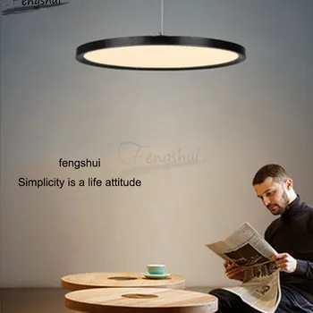 

Postmodern Simple LED Pendant Lamp Fixtures Nordic Design Round Hanging Lights Living Room Bedroom Lamp Decor Lighting Lamps