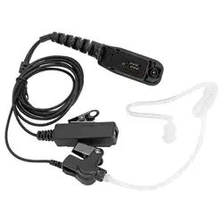 2 провода катушки вкладыши микрофон PTT гарнитура Аудио Микрофон наблюдения комплект для Motorola XiR P8668 P8268 APX 7000 XPR 6500 XPR 6550