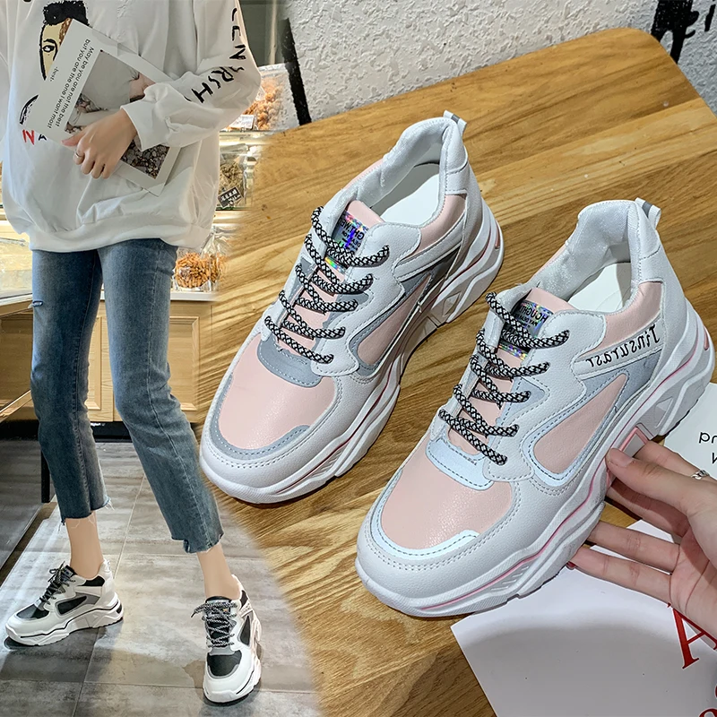 platform sport shoes