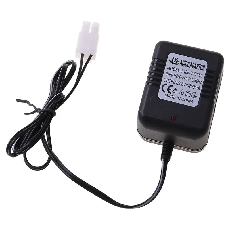 Rechargeable Battery Ni-Cd Ni-MH Batteries Pack KET-2P Plug Adapter 9.6V 250mA Output Toy