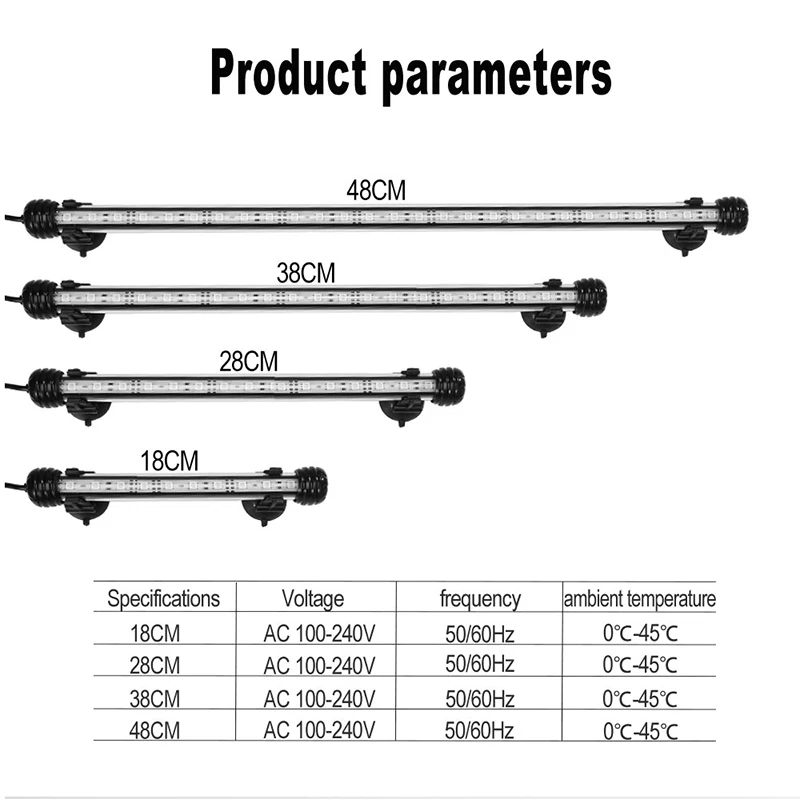 RGB дистанционный аквариумный Свет Энергосберегающее Освещение для аквариума