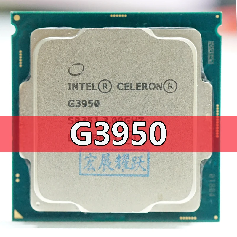 Intel Celeron Processor G3950 CPU LGA 1151 14 nanometers Dual-Core 100% working PC computer properly Desktop | Компьютеры и офис