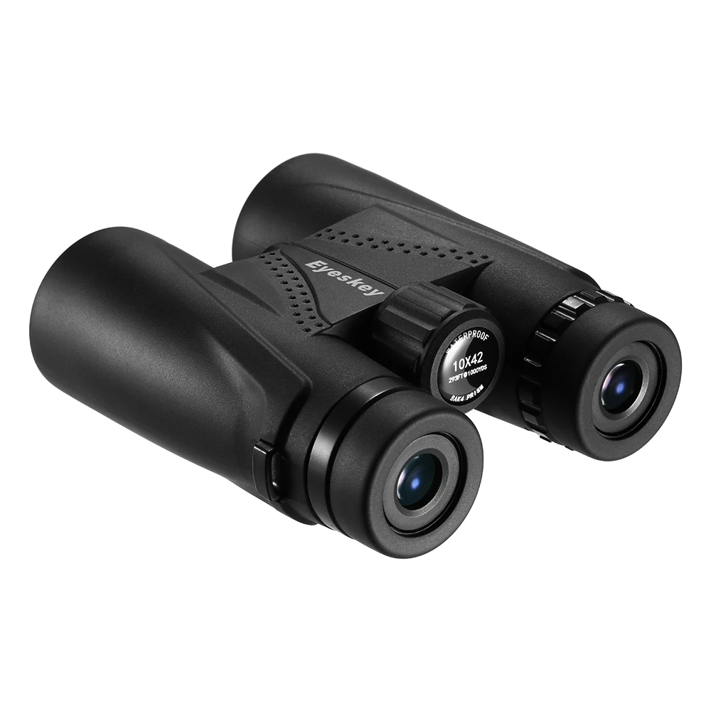 Eyeskey 10x42 BaK4 призматический бинокль водонепроницаемые противотуманные бинокли телескоп дорожный прицел для взрослых Открытый Охота Кемпинг