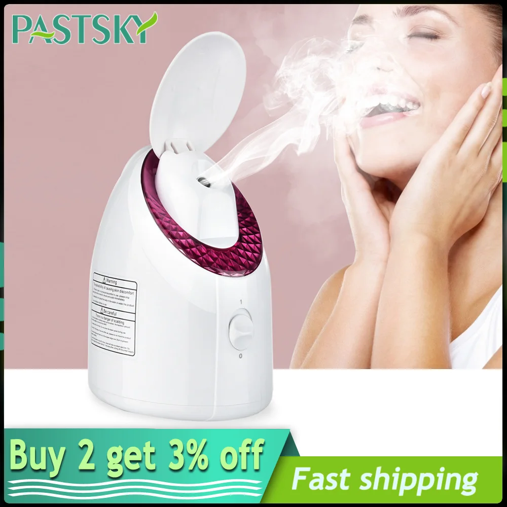 

Nano Ionic Facial Steamer Deep Cleaning Face Sprayer Humidifier Unclogs Pores Face Steaming Moisturizing Home Skin Care Tool