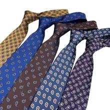 Gravata masculina moda caju negócios casual casamento terno personalizado listrado gravata