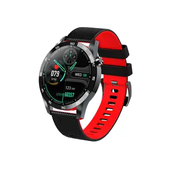 

F22L Smart Bracelet Body Temperature Breathing Training Function Blood Oximeter Sport Waterpoof Smart Watches Heart Rate Monitor