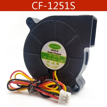 

Free shipping CF-1251S 5015 50MM 5CM DC 12V 0.18A blower cooling fans cooler