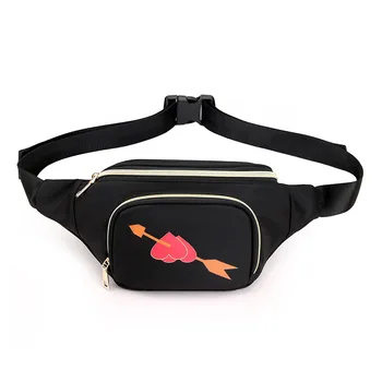 

Waterproof Nylon Women Waist Bag Fashion Casual Women Chest Bag Brand Designer Ladies Fanny Pack Female Phone Purse