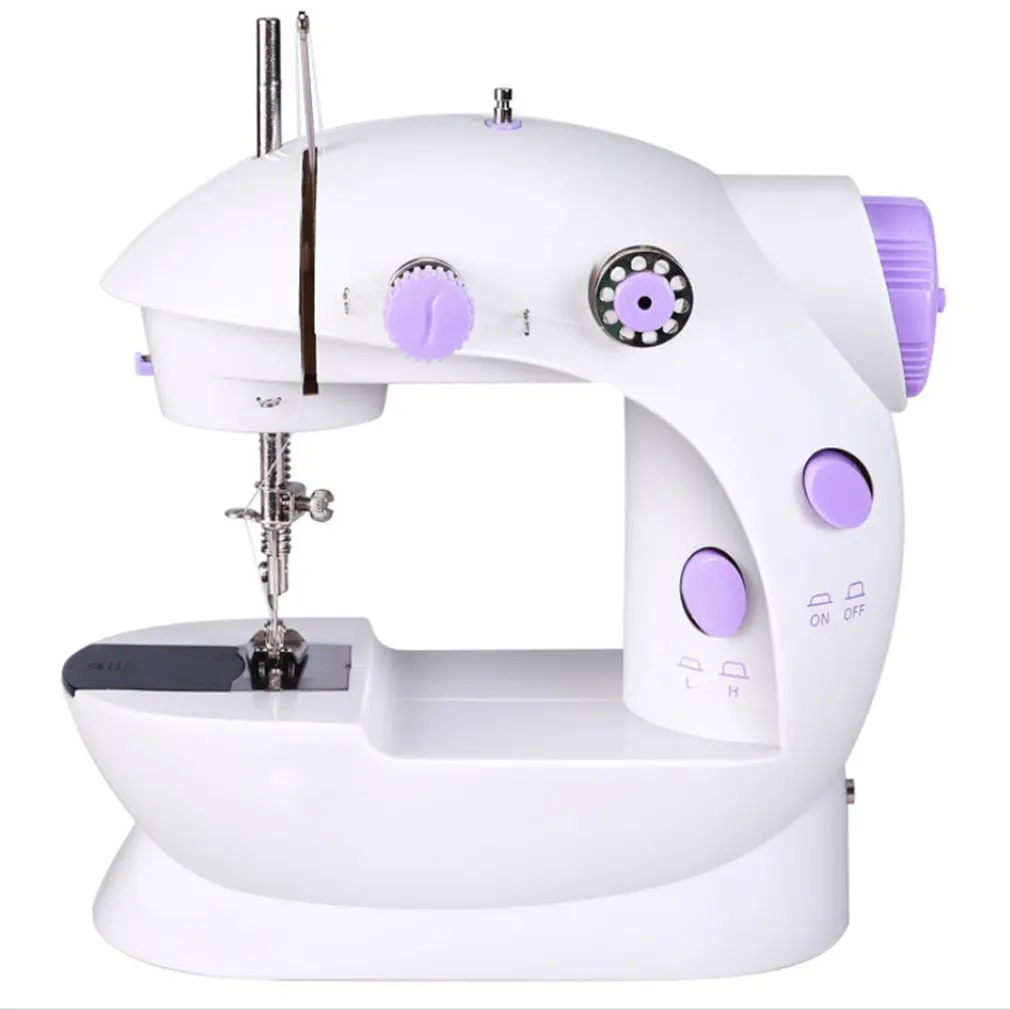 Мини электрическая швейная машина для дома многофункциональная микро швейная машина ручная Машина Регулировка ручная швейная машинка