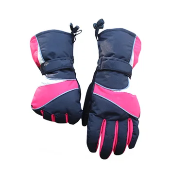 

1 Pair Electric Heated Sports Snow USB Rechargeable Warm Winter Thicken Adults Skiing Gloves Waterproof Anti Slip Outdoor